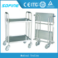 SF-HJ2770 Edelstahl Krankenhaus medizinischen Trolley Wagen